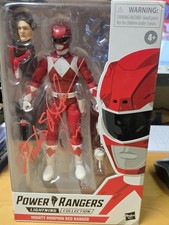 Mighty Morphin Red Power Ranger Lightning Collection Signed Austin St John