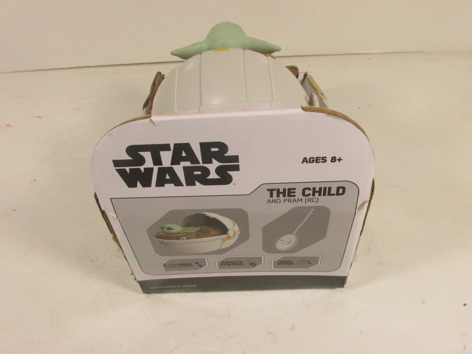 Star Wars Mandalorian The Child Grogu RC Pram 27MHz Remote Control Toy Ages 8+ - Image 4 of 4
