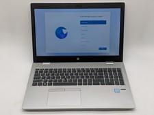 HP Probook 650 G4 15" HD I5-8250U 256GB SSD 16GB W11P Webcam Backlit FPR READ 