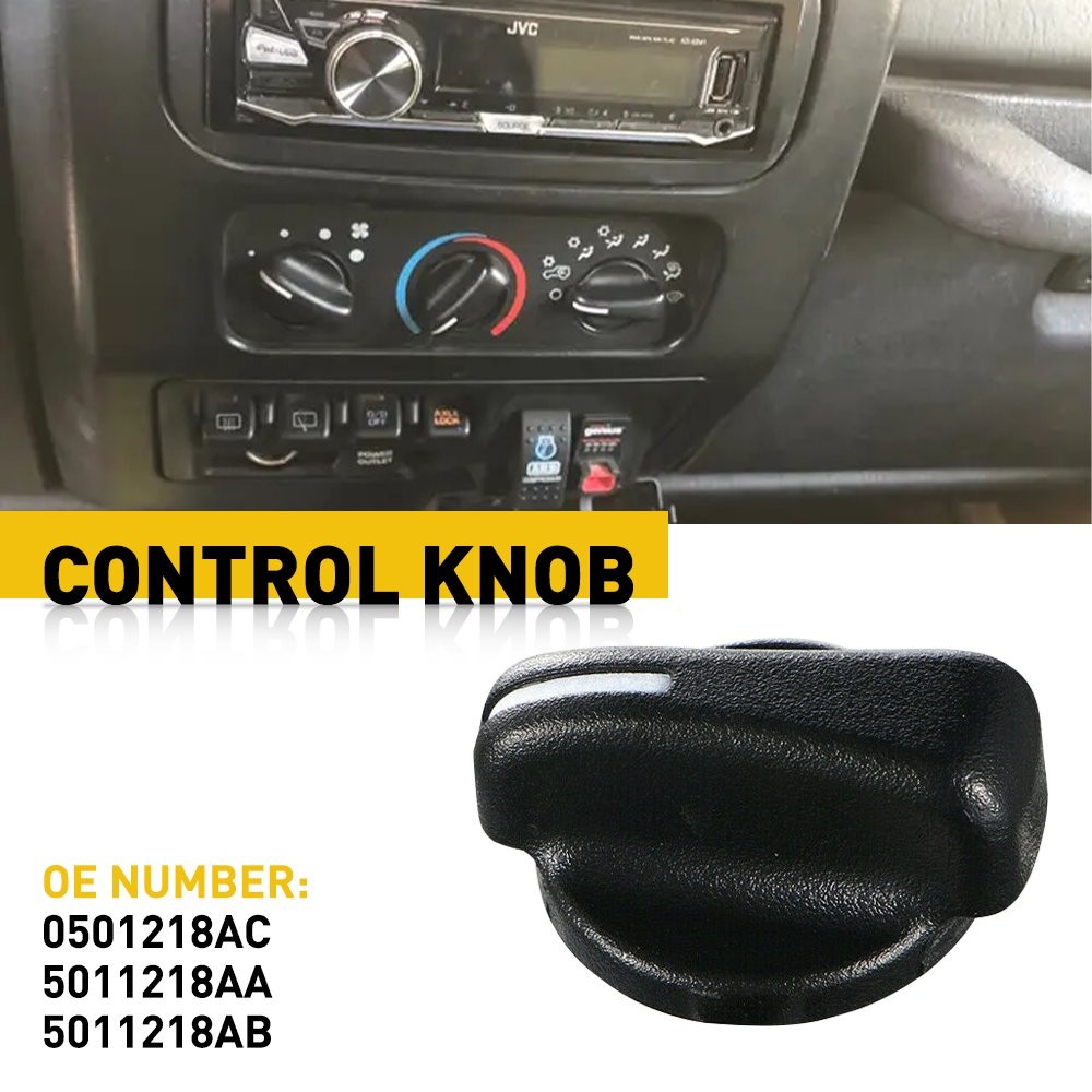 2set A/C Heater Control Knob Fan Switch For Dodge Ram Van for Jeep Wrangler TJ E thumbnail 12