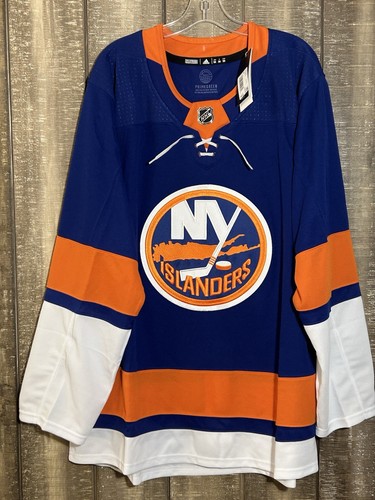 AUTHENTIC New York Islanders Jersey Adidas Primegreen Home Blue New w/Tag $180 - Picture 2 of 15