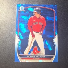 Topps 2023 Bowman Chrome Sapphire Roman Anthony Prospects #BCP-220 Red Sox