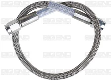 Big End Performance 3An To 18In Straight To Straight Stainless Steel Brake Line