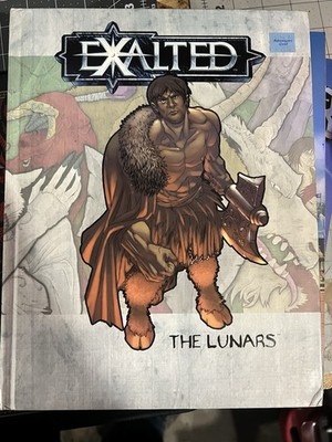 EXALTED THE LUNARS WW8812 WHITE WOLF ROLE PLAY HARDBACK RULEBOOK RPG RULES BOOK