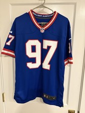 Dexter Lawrence Jersey New York Giants Throwback Nike Authentic Medium READ