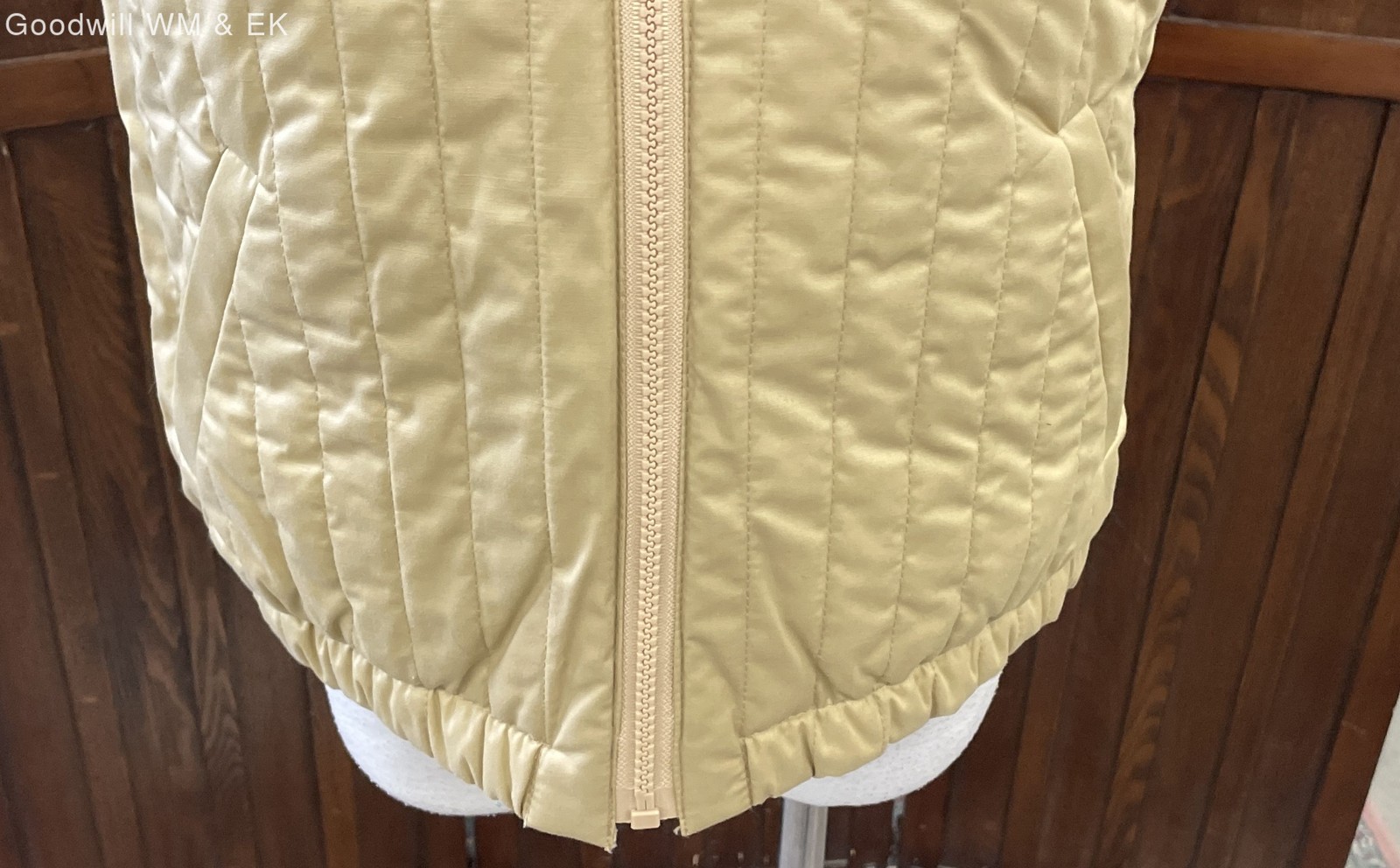 Reversible Patchwork Rabbit Fur Quilted Women's V… - image 6