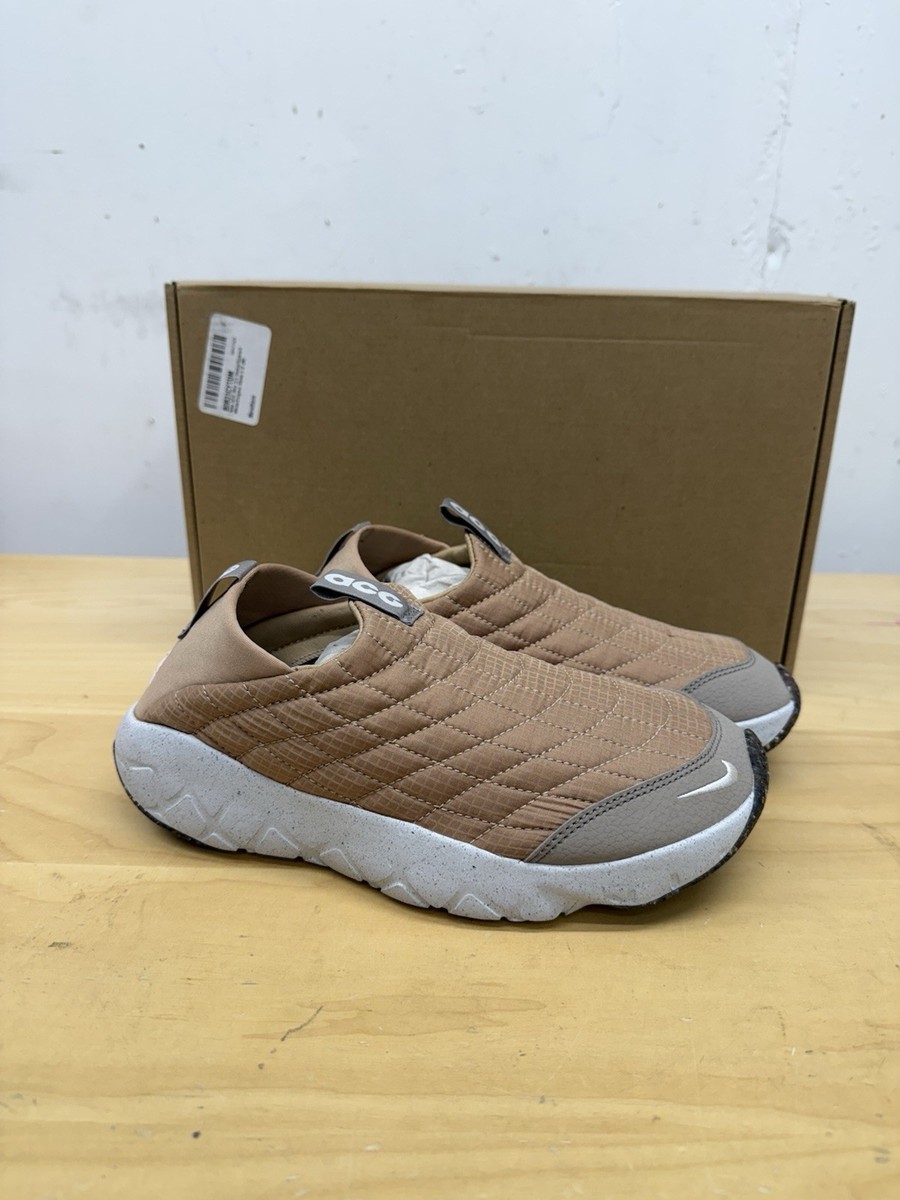 Nike ACG Moc Hemp Beige Men's Size W US Slip On Clogs