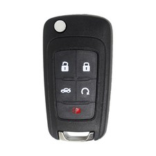 2010-2022 GM / 5-Button Flip Key / PN: 13504199 / OHT01060512 AFTERMARKET 