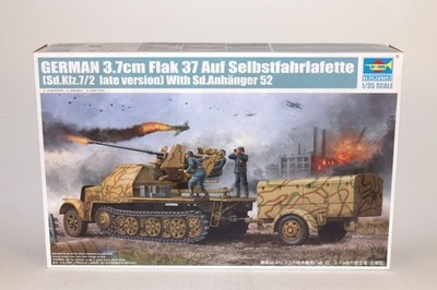 Trumpeter 01526 3.7cm FLAK 37 auf Selbstfahrlafette 1/35 NOS OVP NEU