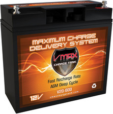 VMAX600 AGM Battery 20Ah Deep Cycle Battery Ideal for 18Lb Minn Kota - 24Lb Minn