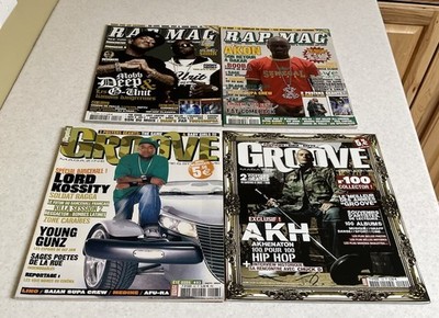 Lot Of 4 Hip Hop Groove And Rap Mag Sinik Lino Akon Akhenaton 50 Cent Amerie +++
