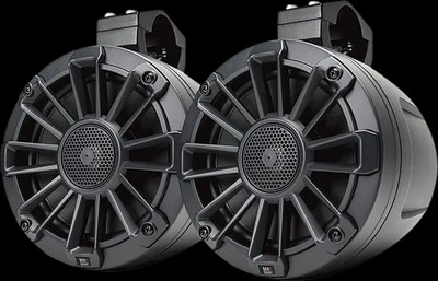 MB Quart Black 6.5in Coaxial Speaker Pair for Polaris General XP 1000 20-22