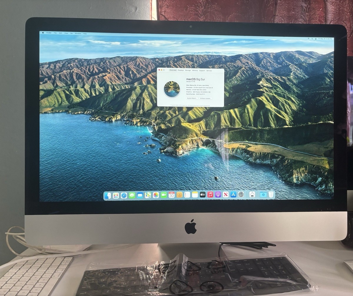 iMac Retina 5K 27インチ macOS Big Sur i7 Apple iMac 27