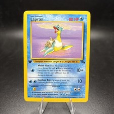 Lapras [1st Edition] #10 Prices | Pokemon Fossil | Pokemon Cards