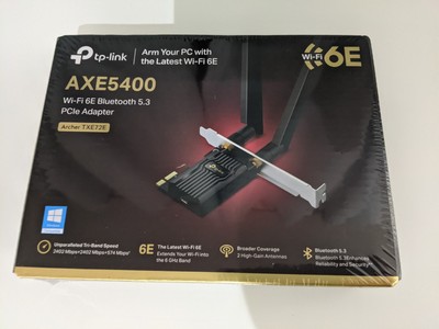 TP-Link AXE5400 WiFi 6e Bluetooth 5.2 PCIe Adapter Archer TXE72E *NEW*