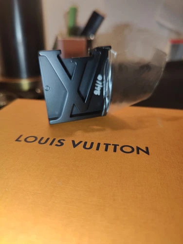 LOUIS VUITTON（LV） Louis Vuitton Uomo Noir Opaco Fisso Boucle Solo No Cintura B55707 Ricambio