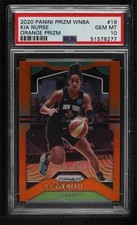 2020 Panini Prizm WNBA Orange Prizm 40/65 Kia Nurse #19 PSA 10 GEM MT 0c3