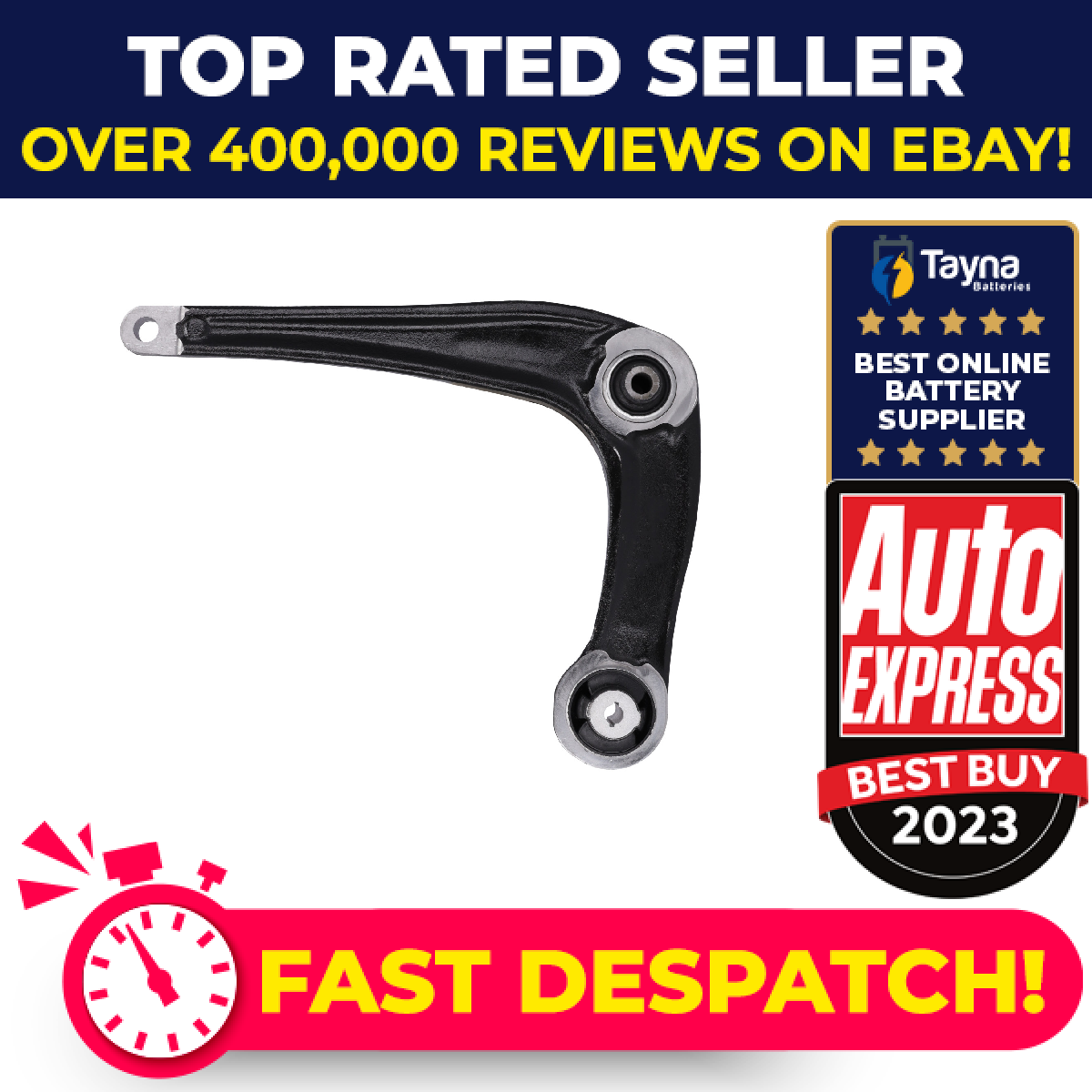 Wishbone / Suspension Arm fits CITROEN DISPATCH Front Left 1.5D 1.6D 2.0D New