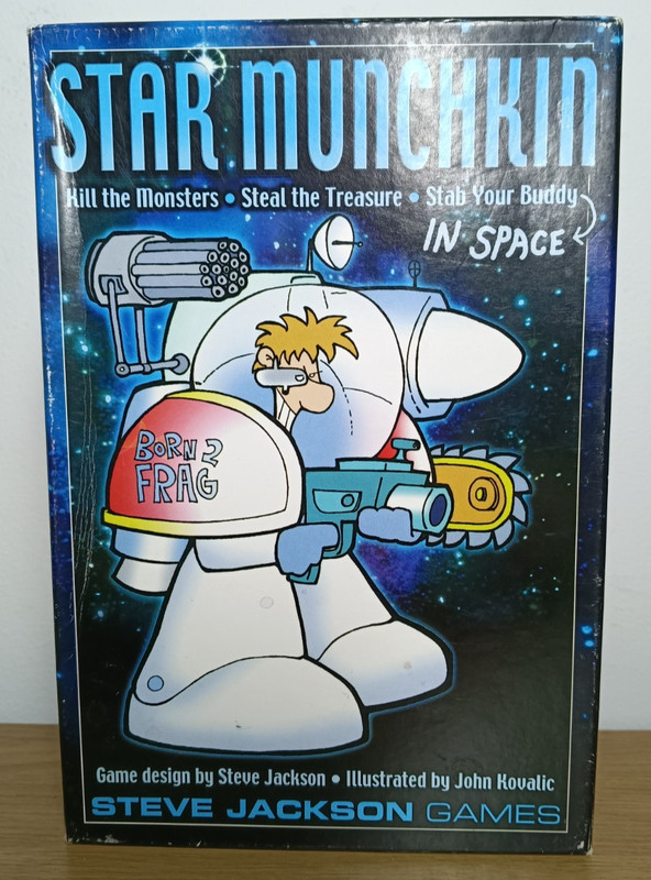 Star Munchkin Board Game Steve Jackson Games Complete 1st Edition 6th Printing