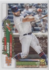 2020 Topps Holiday Mega Box Short Print Variations Pete Alonso (Ornament)