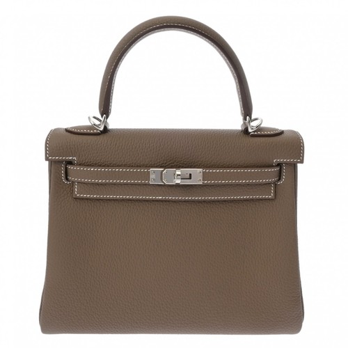 HERMES Kelly 25 Inner Stitch 2WAY Togo Etope Women Handbag KStamp (around 2025)