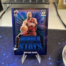 Dwyane Wade 2024-25 Donruss Optic Winner Stays Purple Prizm #20 Miami Heat