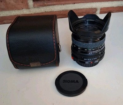 SIGMA 24mm f/2.8 Super-Wide II LENS, Canon FD Mount