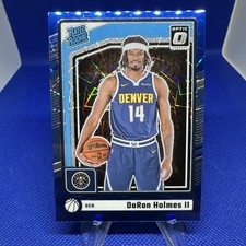DaRon Holmes II 2024-25 Donruss Optic Blue Velocity Prizm RC Rated Rookie #262