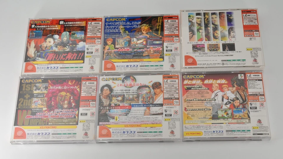 Sega Dreamcast DC Virtua Fighter 3tb Marble VS Capcom VS SNK Game Lot 14 JP Ver - Image 3 of 4