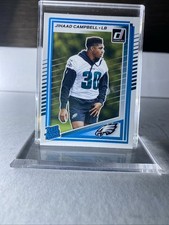 2025 Panini Donruss Rated Rookie Jihaad Campbell #343 White Base NFL