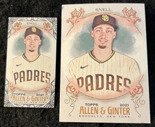 2021 Topps Allen & Ginter  -  Black Mini - Blake Snell - #170 - Padres + Base