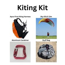 Paraglider Or Paramotor Kiting Kit Bundle