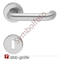 Ansapro TüRgriff Isar Rosette Alu Natur Bb Oval TüRdrüCker TüRbeschlag TüRklinke