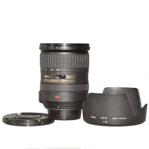 NIKON 18.200mm F 3.5-5.6 AFS DX VR G - USED