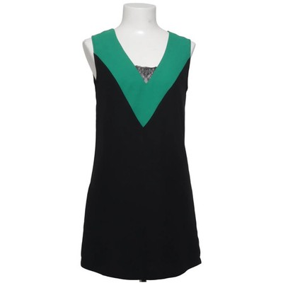 Mango, Kleid, Größe: XS, Schwarz/Grün, Damen #dlR