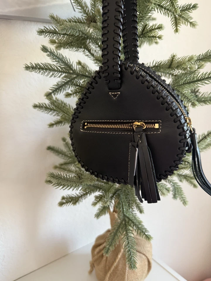 Bolso de muñeca Banana Republic Triunfo nuevo negro Foto 3 de 4