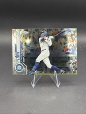 2020 Topps Chrome Update Kyle Lewis Rookie Card RC #U-59 Mariners. rookie card picture