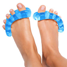 Yogatoes  Classic for Women - Small Fits 7 and up Sapphire Blue: Toe Stretcher 