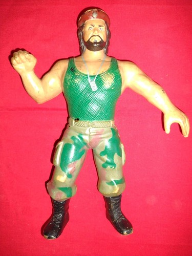 1986 WWF LJN Corporal Kirchner w/Beard Titan Sport...