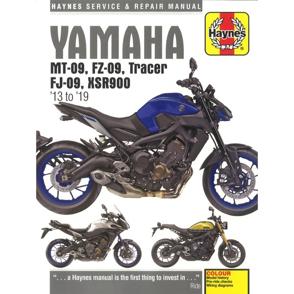 Yamaha MT-09, FZ-09, Tracer, FJ-09 Und XSR900 (2013-2019) Werkstatthandbuch-image