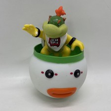 Super Mario Bros. Wonder Bowser Jr. Vinile Plastica Figura Bambola Giocattolo 4,5"