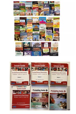 Fountas & Pinnell LLI Red System Lot Lesson Guides 1-3, System Guide, Readers