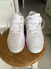 Adidas D.O.N Issue 4 White/Blue Basketball Shoes HQ8993 Youth Size 3.5