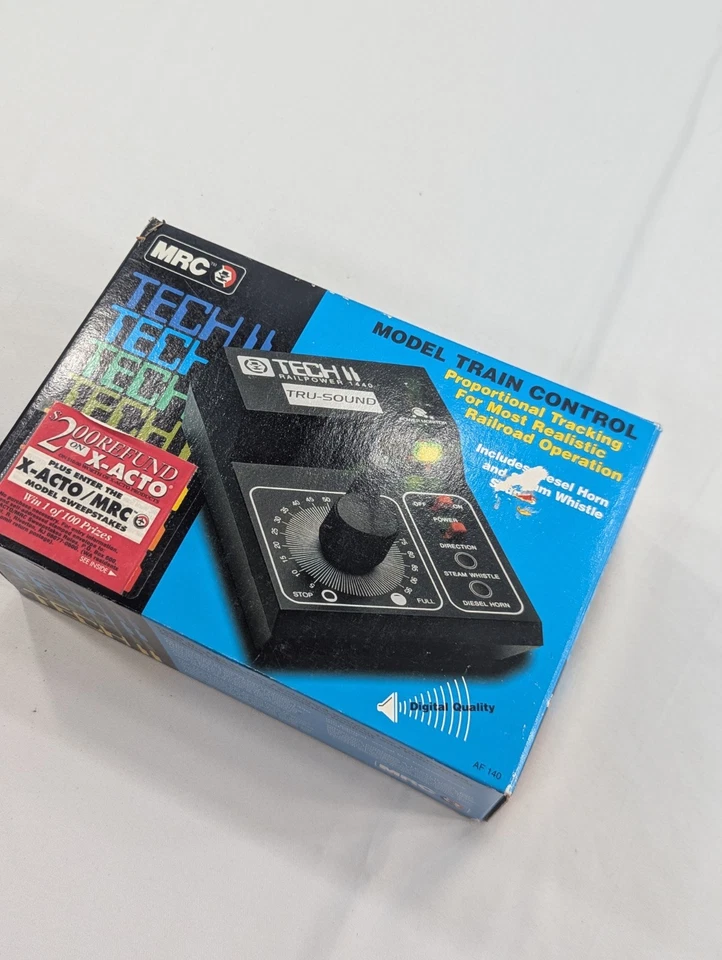 MRC TECH ll Train Power Model Train Control Proportional Tracking New Tech 2 - Image 2 of 4