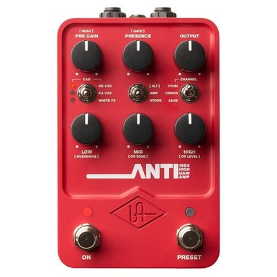 Used Universal Audio ANTI 1992 High Gain Amp Modeling Pedal