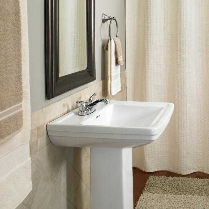 BATHROOM FAUCET Chrome Finish AQUASOURCE 0007149 Centerset mount