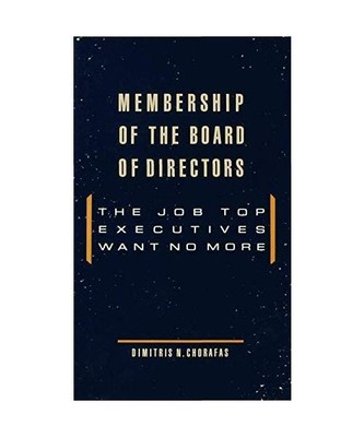 Membership of the Board of Directors: The Job Top Executives Want No More, Dimit