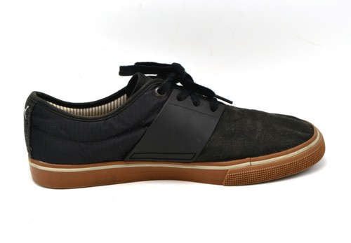 PUMA El Ace Militär Canvas schwarz Schatten Herrenschuhe Größe 10 US - Bild 7 von 11