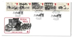 31/7/1984 UK GB FDC - The Royal Mail - Mail Coach - Bath Special Postmark