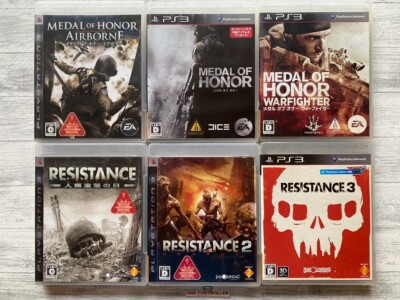 SONY PS3 Medal of Honor Airborne & Warfighter & Resistance Fall of
